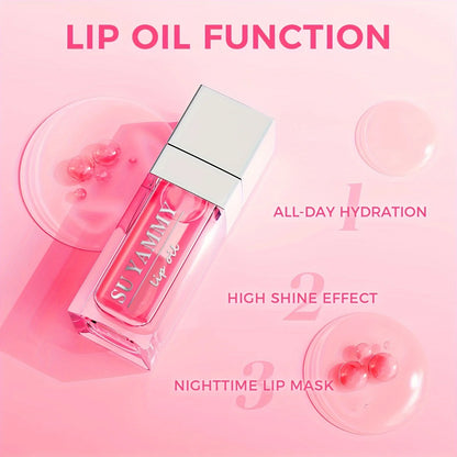 Plumpy Lip Gloss - OXENNE -  -  Best Selling  - Get irresistibly plump, glossy lips with Plumpy Lip Gloss. Hydrating, non-sticky, and infused with volumizing ingredients for a radiant pout all day long! - Plumping Lip Gloss Balm for Fuller, Hydrated Lips